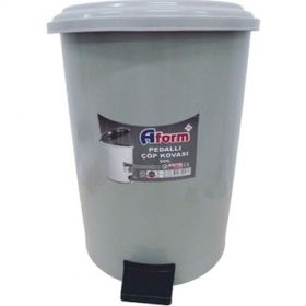 Aform 5 50 lt Gri Pedallı Çöp Kovası