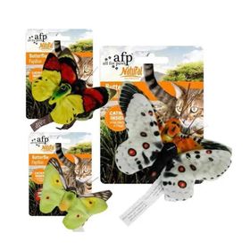 AFP 10.5x7x5x2 cm Catnipli Kelebek Kedi Oyuncağı