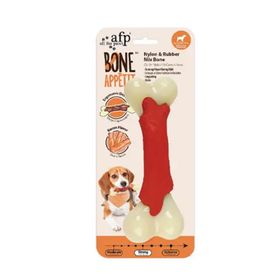 AFP Bone Appetit Large Pastırma Aromalı Kauçuk Naylon Kemik Köpek Oyuncağı