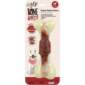 AFP Bone Appetit Super Nylon Bone Dana Large Aromalı Naylon Kemik Köpek Oyuncağı