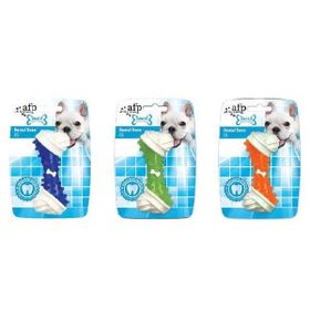 AFP Dental Chew Renkli Kemik Diş Kaşıma Köpek Oyuncağı
