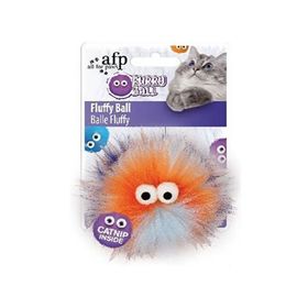 AFP Furry Ball Turuncu Tüylü Top Kedi Oyuncağı