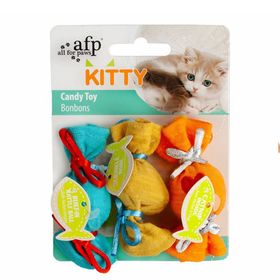 AFP Kitty 8.5x9x3 cm cm Şeker Kedi Oyuncağı