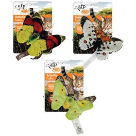 AFP Natural Instinct Kelebek Şekilli Peluş Kedi Oyuncağı