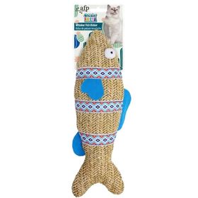 AFP Whisker Fiesta 29.5x9x4 cm Hışırtılı Jüt Balık Köpek Oyuncağı