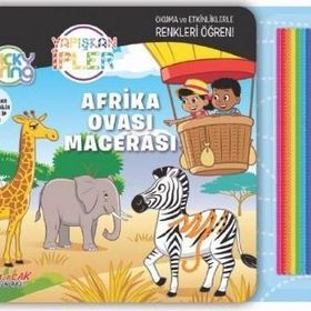 Afrika Ovası Macerası - Yapışkan İpler - Yumurcak Yayınları