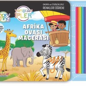 Afrika Ovası Macerası - Yapışkan İpler - Yumurcak Yayınları