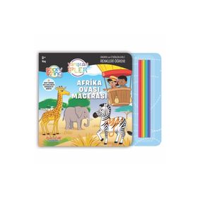 Afrika Ovası Macerası - Yapışkan İpler - Yumurcak Yayınları