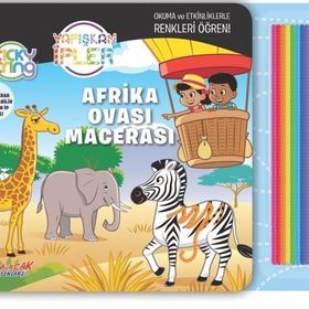 Afrika Ovası Macerası - Yapışkan İpler - Yumurcak Yayınları