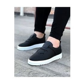Afrodit Giyim CLZ947 CZ036 Siyah Erkek Casual Ayakkabı
