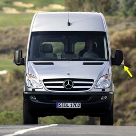 AFT A0028111533 Mercedes Benz Sprinter 2007-2016 Elektrikli Isıtmalı Sol Yan Dış Dikiz Aynası Üst Büyük