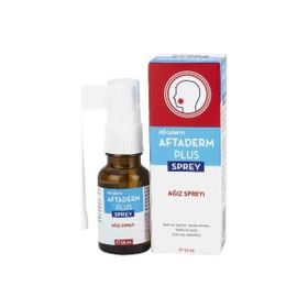 Aftaderm Plus 18 ml Ağız Bakım Spreyi