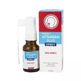 Aftaderm Plus 18 ml Ağız Bakım Spreyi