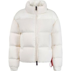 After Label TURKUN7864-1 Beyaz Fermuarlı Kaz Tüyü Kadın Mont