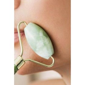 After Times Jade Yeşim Taşı 2 Yönlü Yüz Cilt Masaj Bakım Aleti Roller