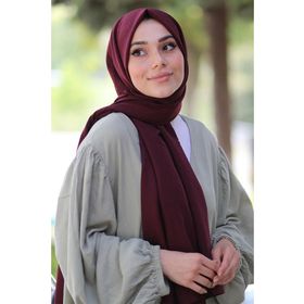 Afvente Pamuk Cazz Bordo Şal