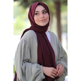Afvente Pamuk Cazz Bordo Şal