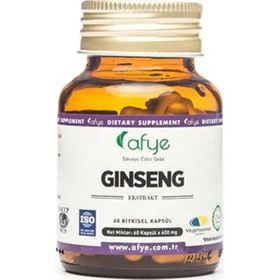 Afye Ginseng Panax 60 Kapsül