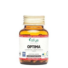 Afye Optima Kudret Narı Mersin Tarçın 550 mg 60 Kapsül