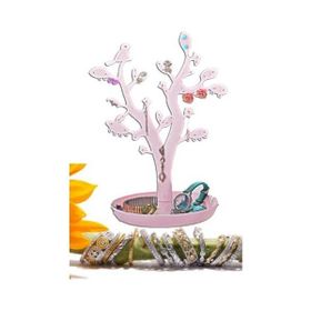 Ağaç Figürlü Pembe Takı Standı
