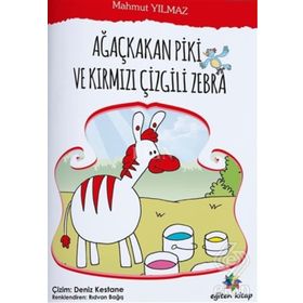 Ağaçkakan Piki ve Kırmızı Çizgili Zebra - Mahmut Yılmaz