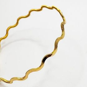 AgaKulche 10 gr 22 Ayar ZikZak Altın Ajda Bilezik