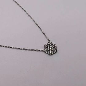 AgaKulche 925 Ayar 1.46 gr Gümüş Kar Tanesi Hayalet Kolye