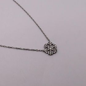 AgaKulche 925 Ayar 1.46 gr Gümüş Kar Tanesi Hayalet Kolye
