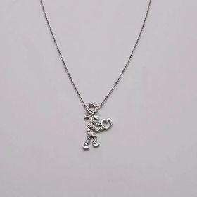 AgaKulche 925 Ayar 1.81 gr Gümüş Love Man Hayalet Kolye