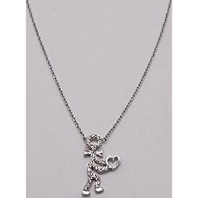 AgaKulche 925 Ayar 1.81 gr Gümüş Love Man Hayalet Kolye