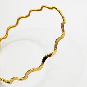 AgaKulche Ajda Zig Zag 10 gr 22 Ayar Bilezik