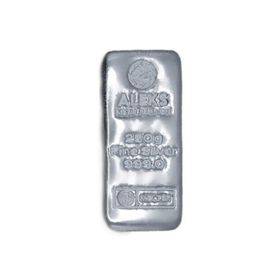 AgaKulche Aleks Metal Rafineri 250 gr 999.0 Külçe Gümüş