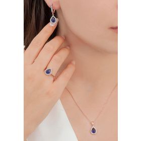 AgaKulche Damla Elmas Montür S4-EL 925 Set