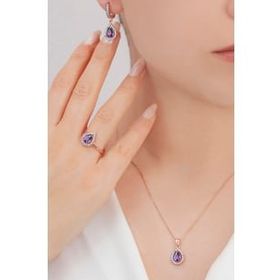 AgaKulche Damla Elmas Montür S4-EM 925 Set