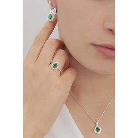 AgaKulche Damla Model Yeşil S4-KY 925 Set