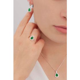 AgaKulche Damla Model Yeşil S4-KY 925 Set