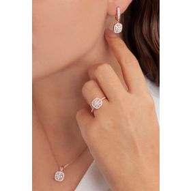 AgaKulche S4RB 925 8.5 gr Rose Damla Model Set