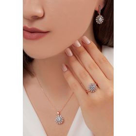 AgaKulche S56EB 925 12 gr Kalemli Süzme Mitos Gümüş Takı Seti