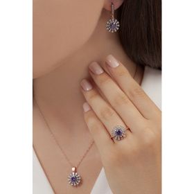 AgaKulche S56EM 925 12 gr Kalemli Süzme Mitos Gümüş Takı Seti