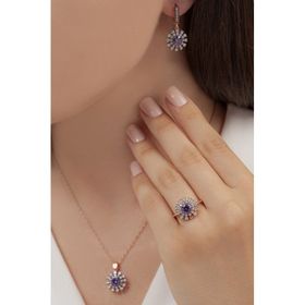 AgaKulche S56EM 925 12 gr Kalemli Süzme Mitos Gümüş Takı Seti