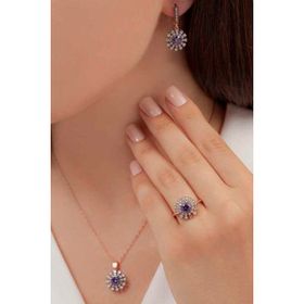 AgaKulche S56EM 925 12 gr Kalemli Süzme Mitos Gümüş Takı Seti