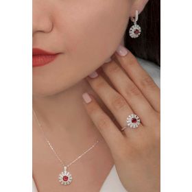 AgaKulche S56KK 925 12 gr Süzme Mitos Gümüş Takı Seti