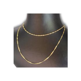 AgaKulche Singapur 14 Ayar 1.00-1.10 gr Zincir Altın Kolye