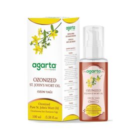 Agarta 100 ml Ozonlanmış Saf Sarı Kantaron Yağı