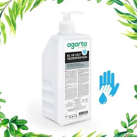 Agarta 1000 ml Bitkisel Ko Doğal El Temizleme Dezenfektanı Spreyi