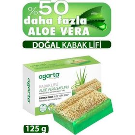 Agarta 125 gr Doğal Aloe Vera Lifli El Yapımı Sabun