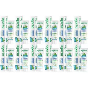 Agarta 12x100 ml Doğal Yoğun Naneli Florürsüz Ferah Nefes Diş Macunu