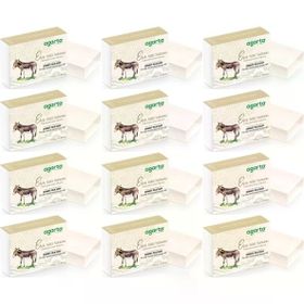 Agarta 12x150 gr El Yapımı Doğal Eşek Sütü Sabunu