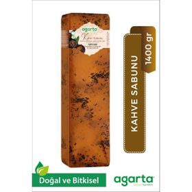 Agarta 1400 gr Doğal El Yapımı Kahve Blok Sabunu