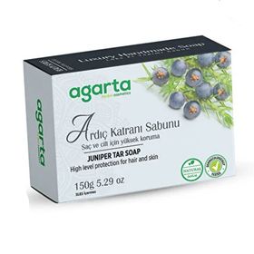 Agarta 150 gr 3 Adet El Yapımı Doğal Ardıç Katranı Sabunu
